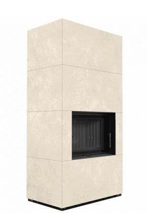 фото Каминокомплект Kratki PRO FLOKI прямое стекло