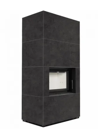 фото Каминокомплект Kratki PRO FLOKI прямое стекло