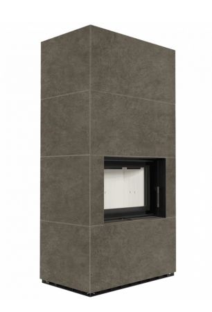 фото Каминокомплект Kratki PRO FLOKI прямое стекло