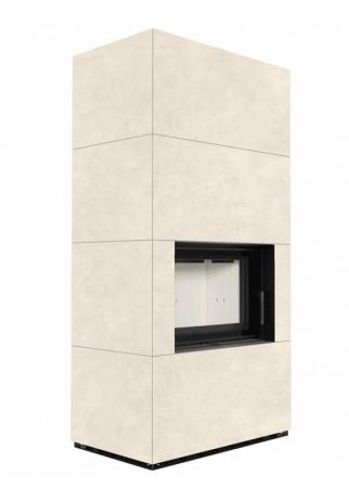 фото Каминокомплект Kratki PRO FLOKI прямое стекло