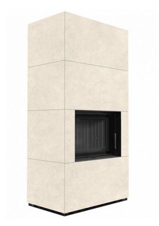 фото Каминокомплект Kratki PRO FLOKI прямое стекло