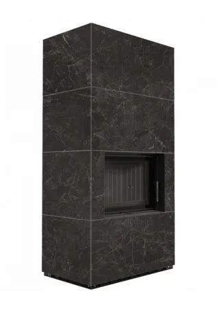 фото Каминокомплект Kratki PRO FLOKI прямое стекло