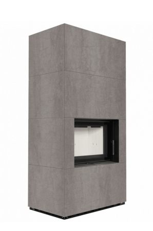 фото Каминокомплект Kratki PRO FLOKI прямое стекло