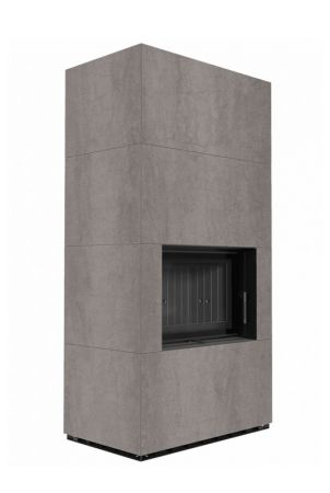 фото Каминокомплект Kratki PRO FLOKI прямое стекло