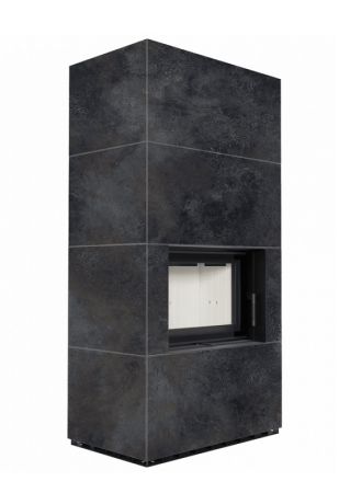 фото Каминокомплект Kratki PRO FLOKI прямое стекло