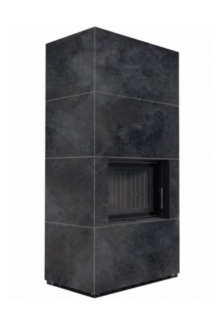 фото Каминокомплект Kratki PRO FLOKI прямое стекло