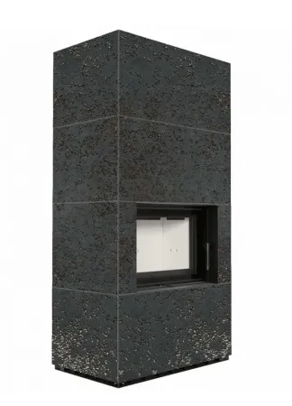 фото Каминокомплект Kratki PRO FLOKI прямое стекло