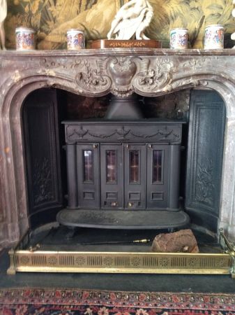 фото Чугунная печь-камин Franklin 82