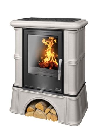 фото Печь-камин ABX BAVARIA KI с теплообменником