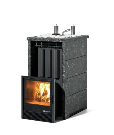 фото Печь для бани Easysteam Сочи К в трехстороннем кожухе