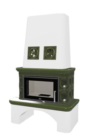 фото Керамический камин ABX LAPONIE EXclusive