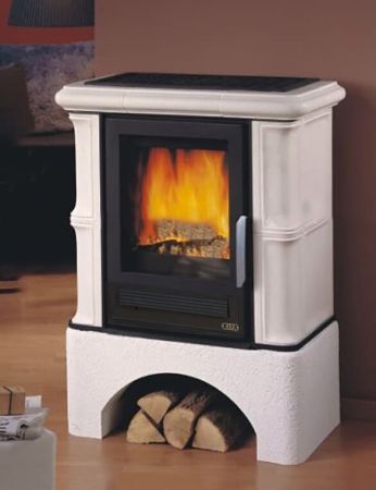 фото Печь-камин ABX BAVARIA LI с чугунной топкой