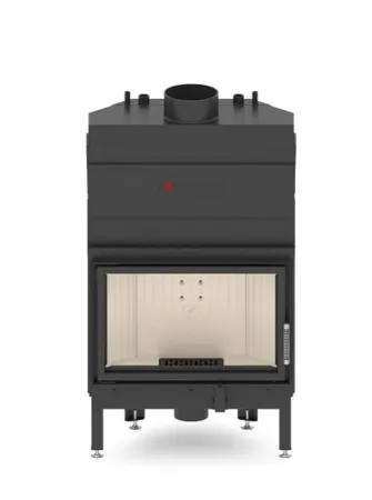 фото Каминная топка с водяным контуром Hitze ALAQS 90x41 RG-D