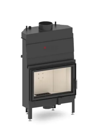 фото Каминная топка с водяным контуром Hitze ALAQS 90x41 RG-D