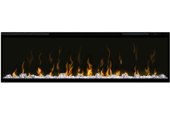 фото Широкий 3D очаг электрокамина Ignite XLF50