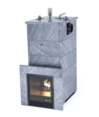  фото Печь для бани Easysteam Геленджик в полноценном кожухе с закрытым верхом с боковым подключением