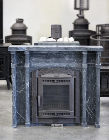 фото Портал из натурального камня к печи Атмосфера L/XL