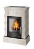 Печь-камин ABX Britania KI, керамический цоколь