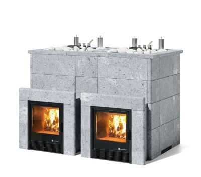  фото Печь для большой парилки Easysteam Домна 90 К ТВИН