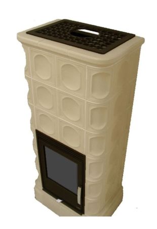 фото Керамический камин Kaledonie KI, с притоком воздуха