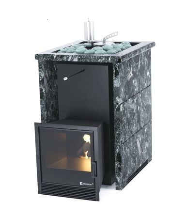 фото Печь для бани Easysteam Анапа в трехстороннем кожухе