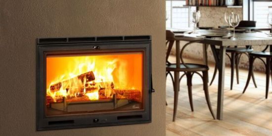 фото Чугунная каминная топка Lacunza RE 700