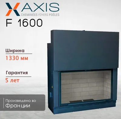  фото Панорамная каминная топка Axis F1600