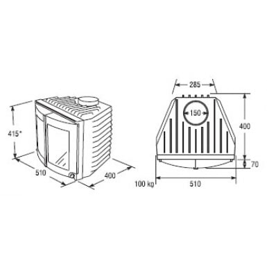 фото Каминная топка SK 510