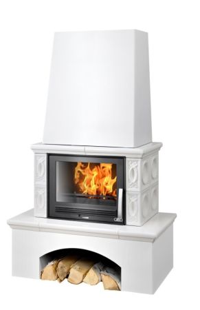 фото Керамический камин Lombardie