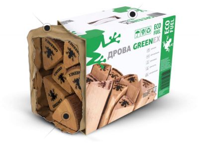  фото Дрова березовые 20л в коробке