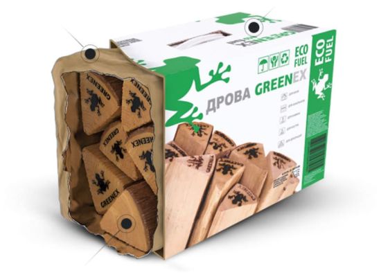 фото Дрова ольховые 20л в коробке