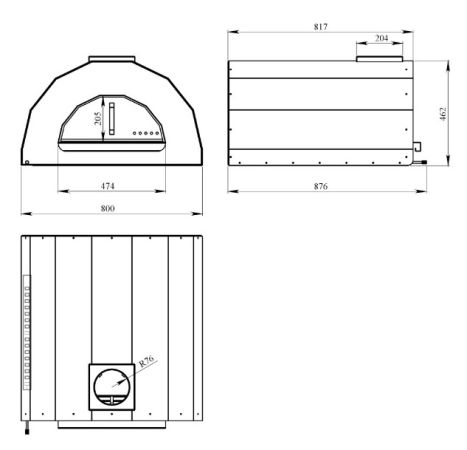 фото Пиццерия на дровах Астов 800
