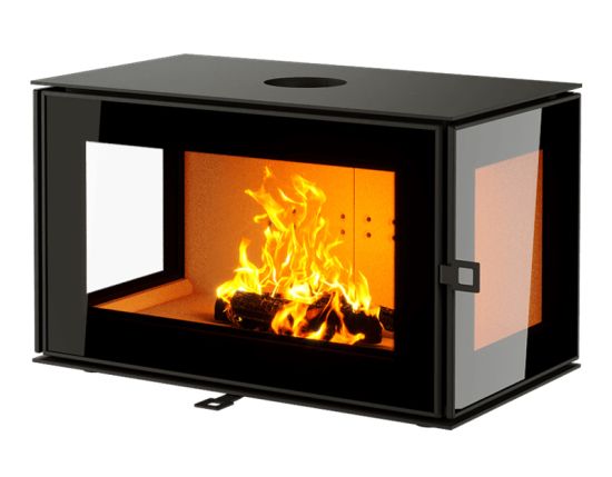 фото Печь-камин Астов Куб 3С 800