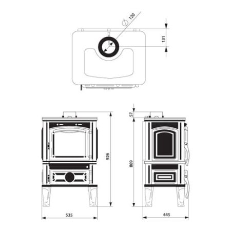 фото Печь-камин Lawa 