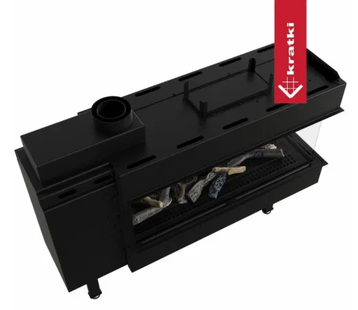 фото Газовая топка Kratki Pro LEO/LP/100/TUNEL