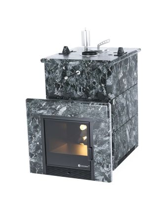  фото Печь для бани Easysteam Анапа в полноценном кожухе 