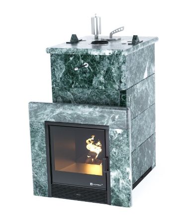 фото Печь для бани Easysteam Сочи в полноценном кожухе