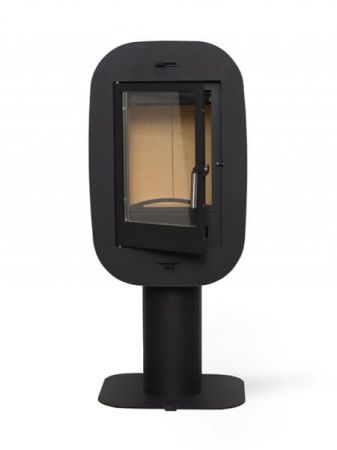 фото Печь-камин Лаура Мета-Бел