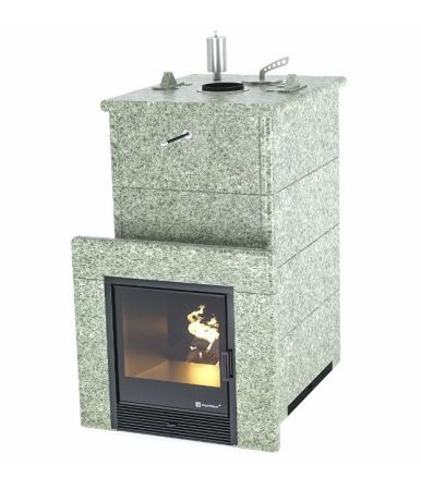 фото Печь для бани Easysteam Геленджик в полноценном кожухе