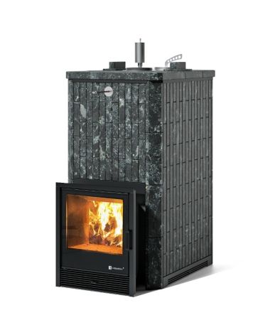 фото Печь для бани Easysteam Геленджик в наборном полноценном кожухе