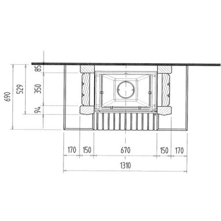 фото Каминная облицовка Supra Medoc 