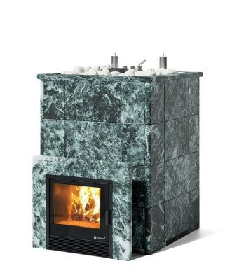  фото Печь для коммерческой бани Easysteam Домна 80 К в полноценном кожухе