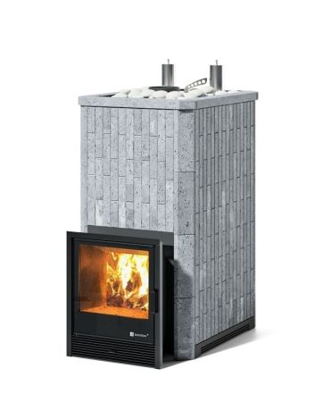 фото Печь для бани Easysteam Геленджик К в полноценном наборном кожухе