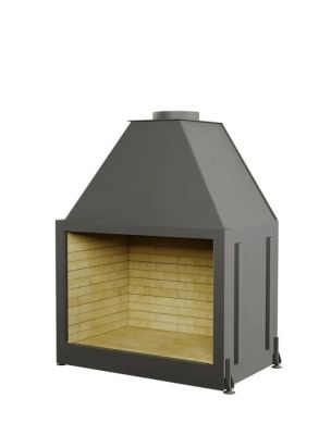  фото Открытая каминная топка Астов ОПС 900 У Шамот