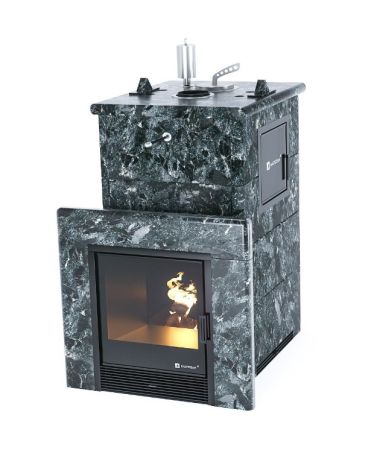 фото Печь для бани Easysteam Сочи М2 в полноценном кожухе