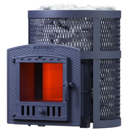 фото Печь для бани Искандер 25 (П2) в сетке