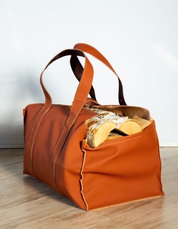 фото Сумка для дров из экокожи Ottawa