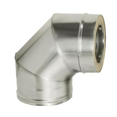  фото Сендвич-отвод Дымок 90° D180/260мм, 439/439