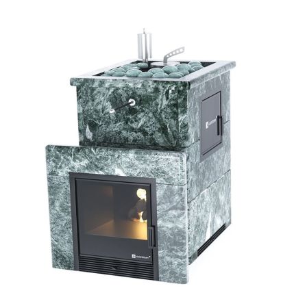 фото Печь для бани Easysteam Анапа М2 в полноценном кожухе