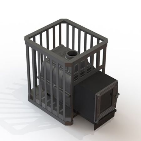 фото Печь для бани Fireway Parovar 18 ковка (201)